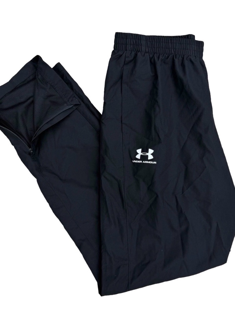Under Armour Loose Fit Windbreaker Mesh Lined Track Pants Men's XL